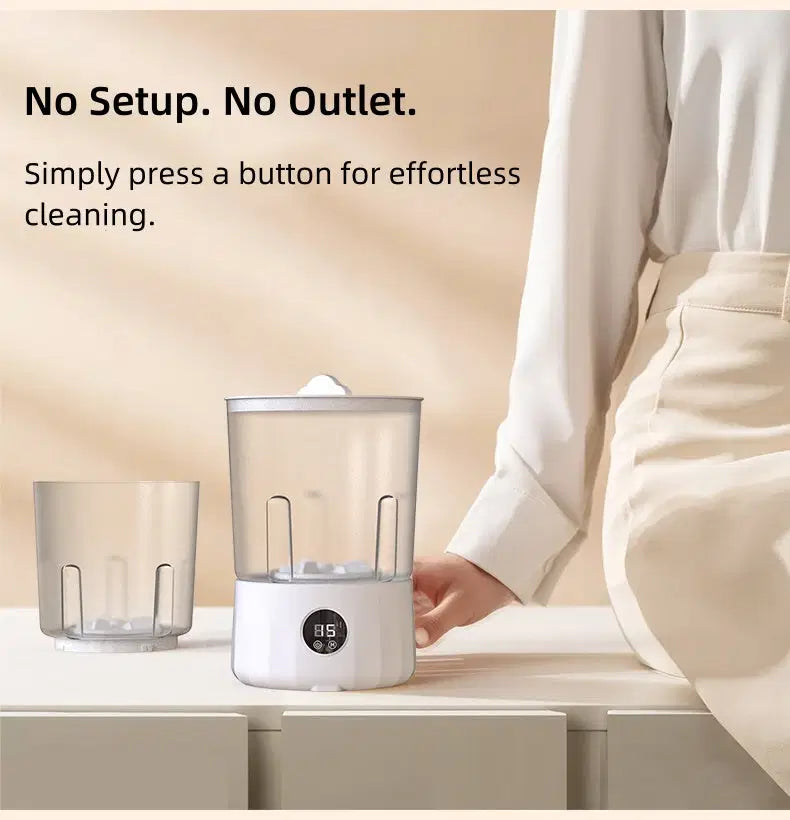 Mini portable Washer(1.5L)-Private Laundry Made Easy