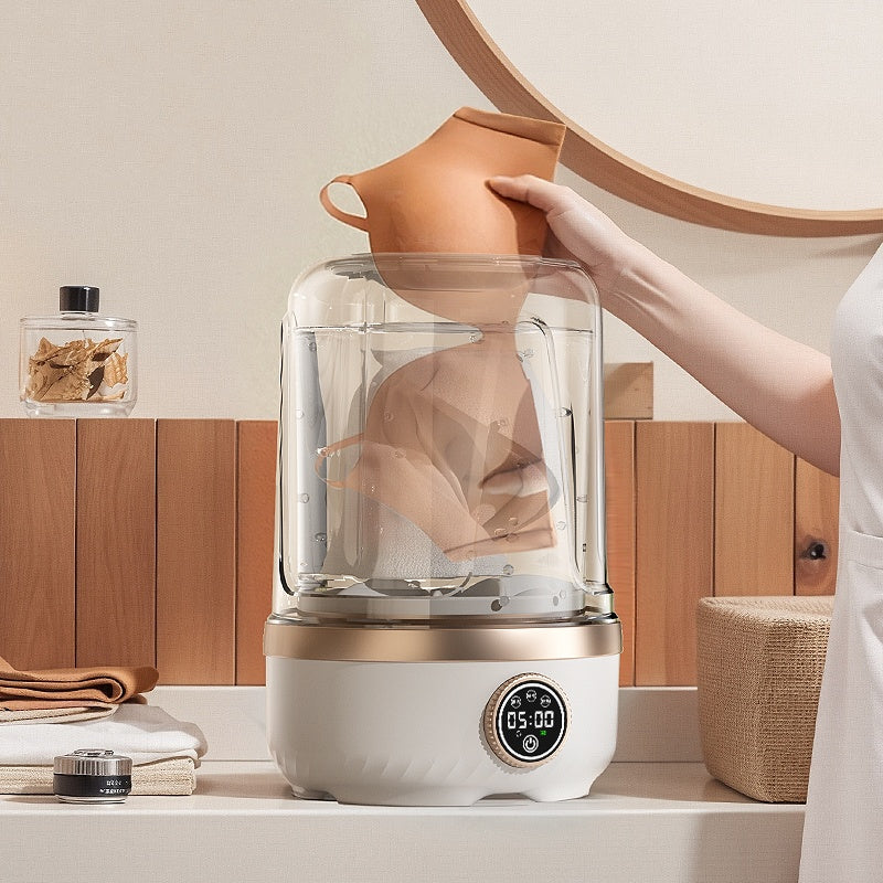 Wireless portable laundry cup